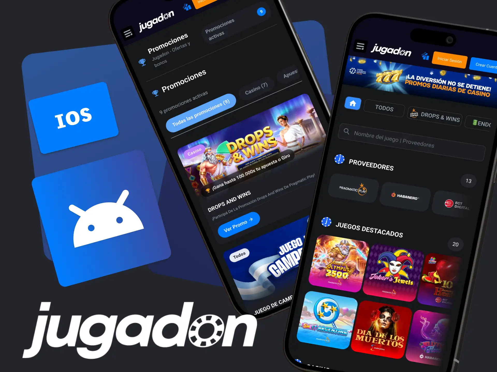 Descarga la app de Jugadon para iOS, juega desde tu iPhone.