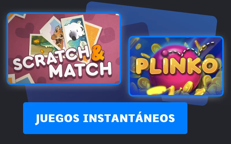 Juega a los juegos instantaneos en Jugadon, gana al instante.