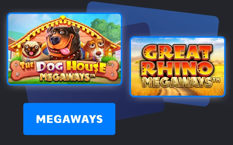 Juega a los slots Megaways en Jugadon, multiplica tus formas de ganar.